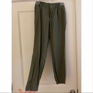 Olive green trouser/jogger pants size xsmall
